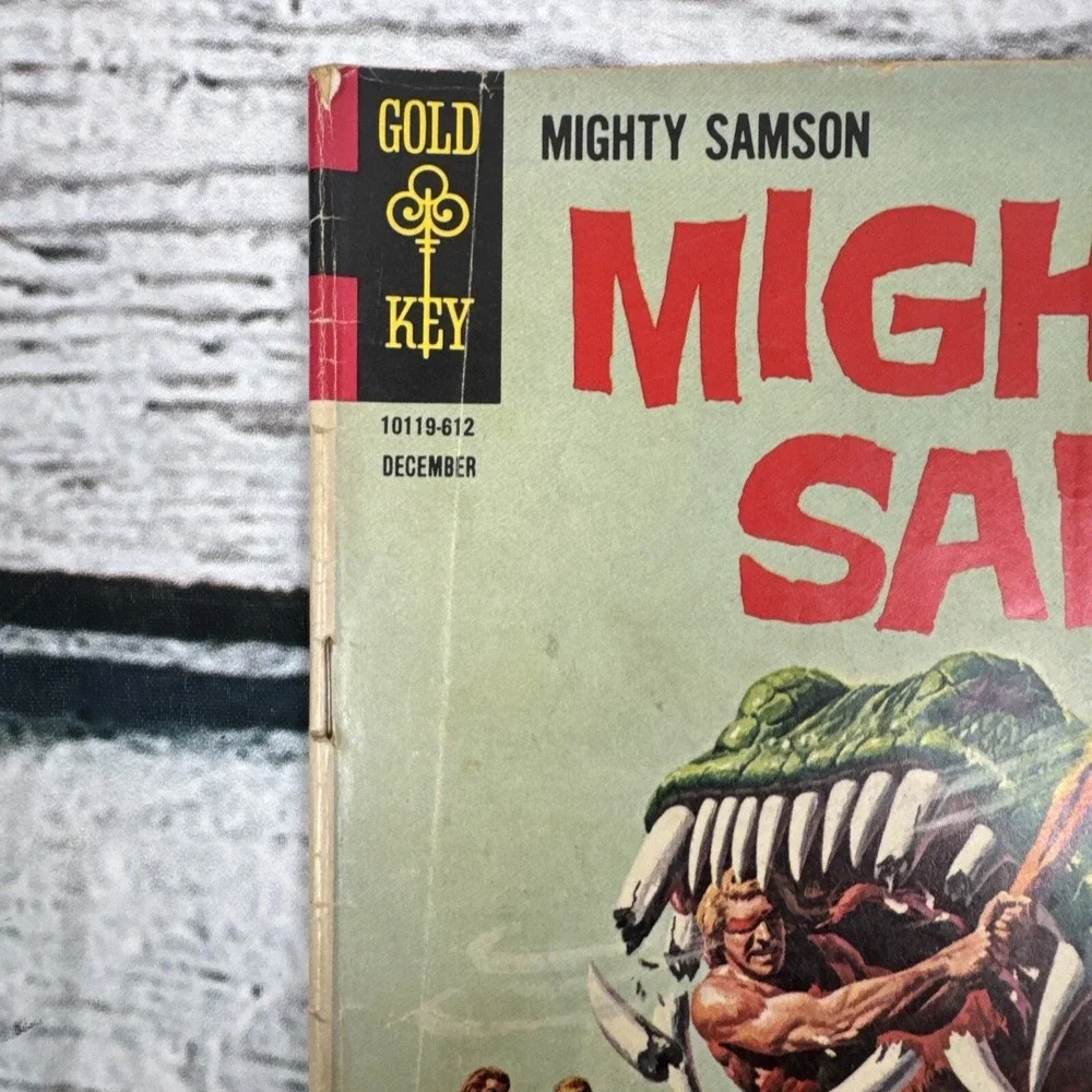 Mighty Samson Comic Book [December 1966] Vintage Gold Key‎ Arctic Monster
